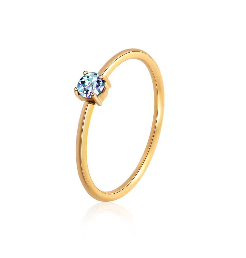 MINIMALIST GEMSTONE RINGS