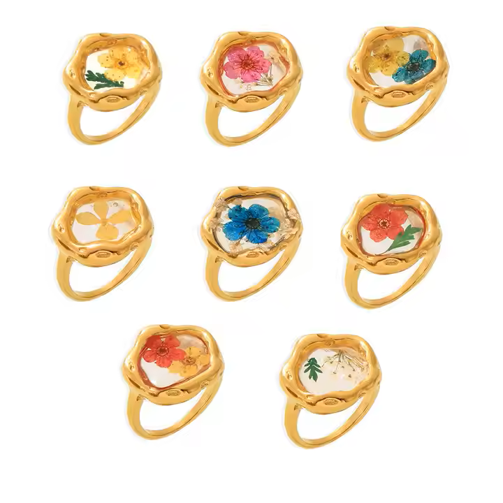 UNIQUE FLOWER RINGS