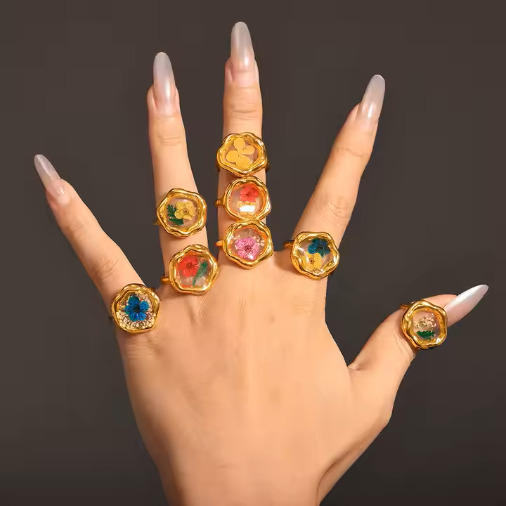 UNIQUE FLOWER RINGS
