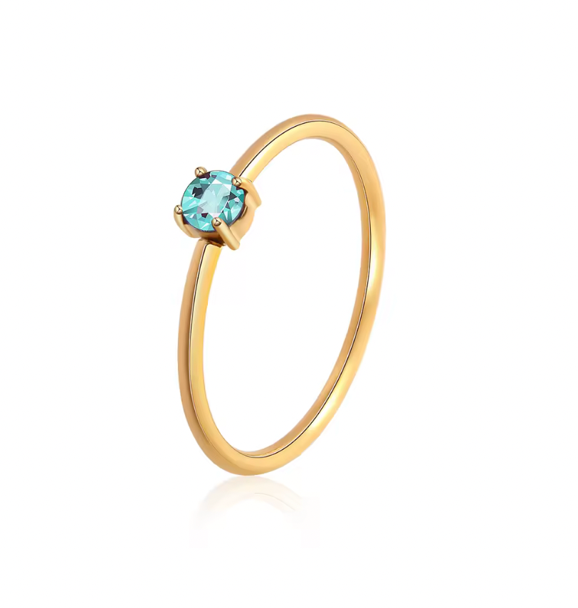 MINIMALIST GEMSTONE RINGS