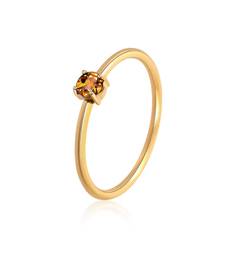 MINIMALIST GEMSTONE RINGS