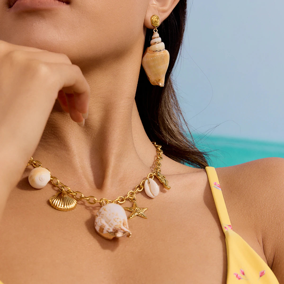 Beach Shell Earrings