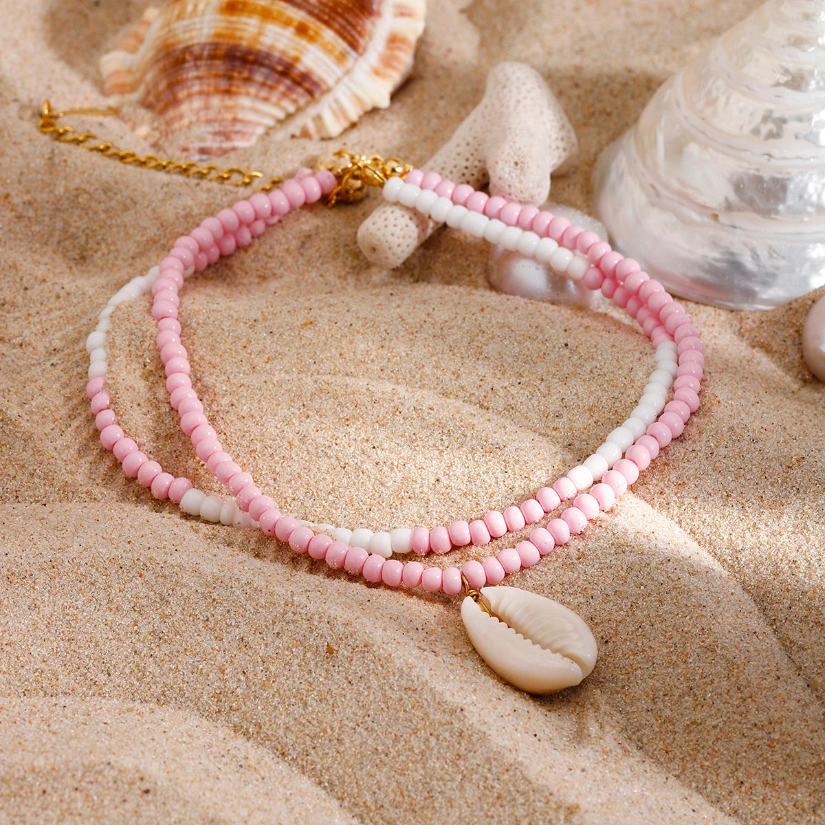Natural Stone Anklet