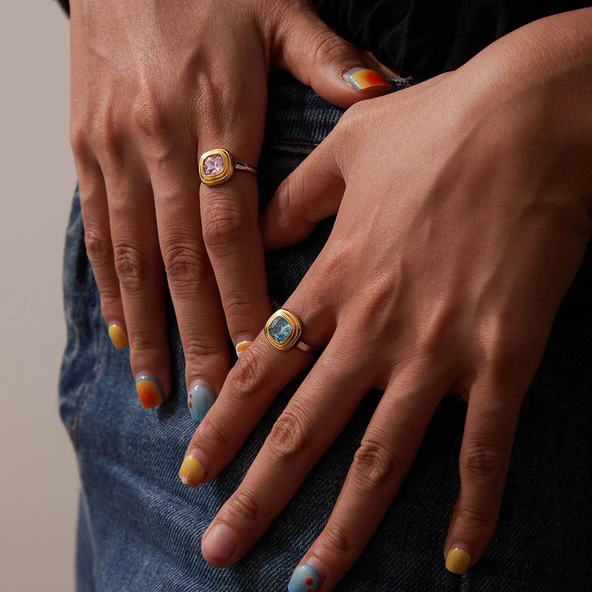 VINTAGE GEOMETRIC RING