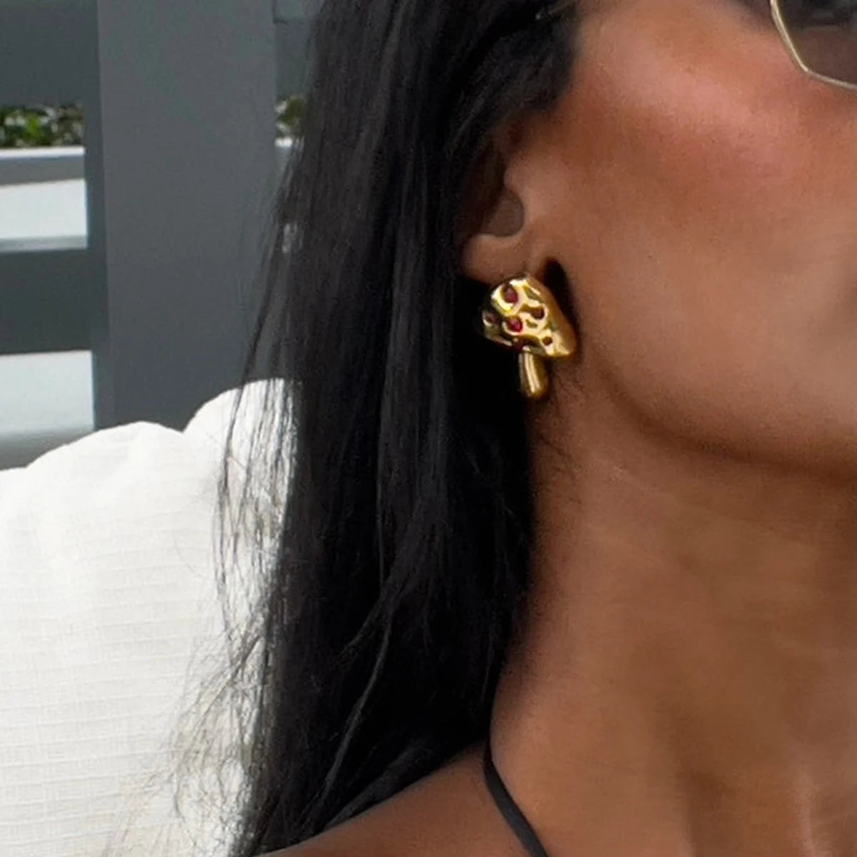 CUTE MUSHROOM EARRINGS