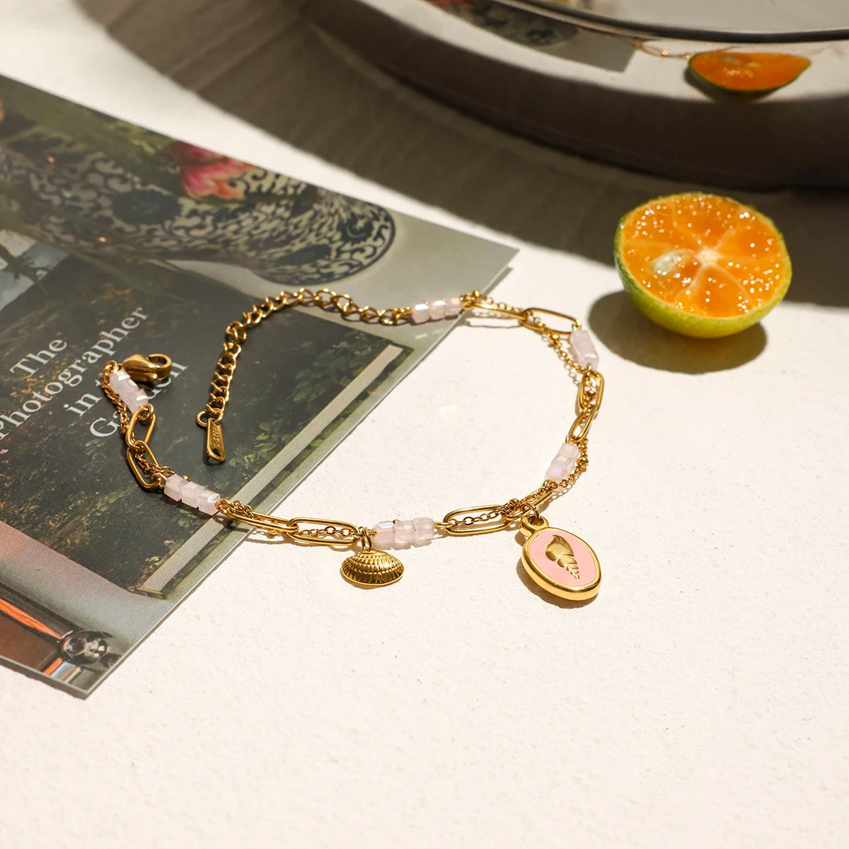 OIL DROP CONCH BRACELET
