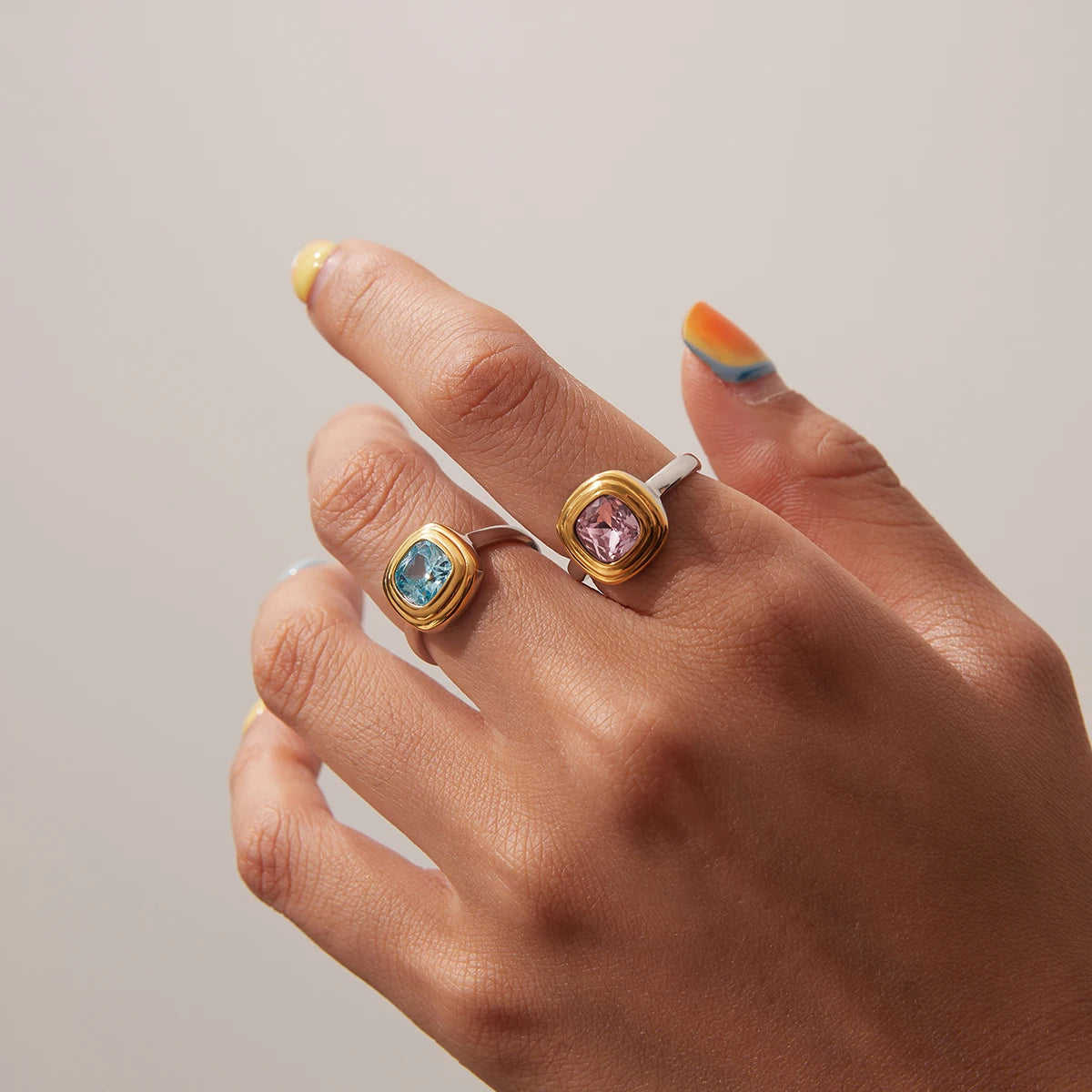 VINTAGE GEOMETRIC RING