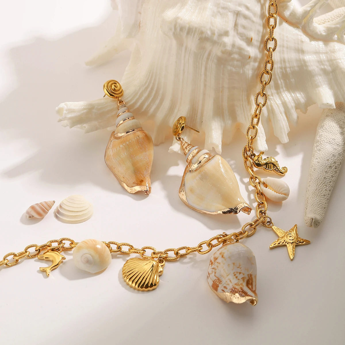 Beach Shell Earrings