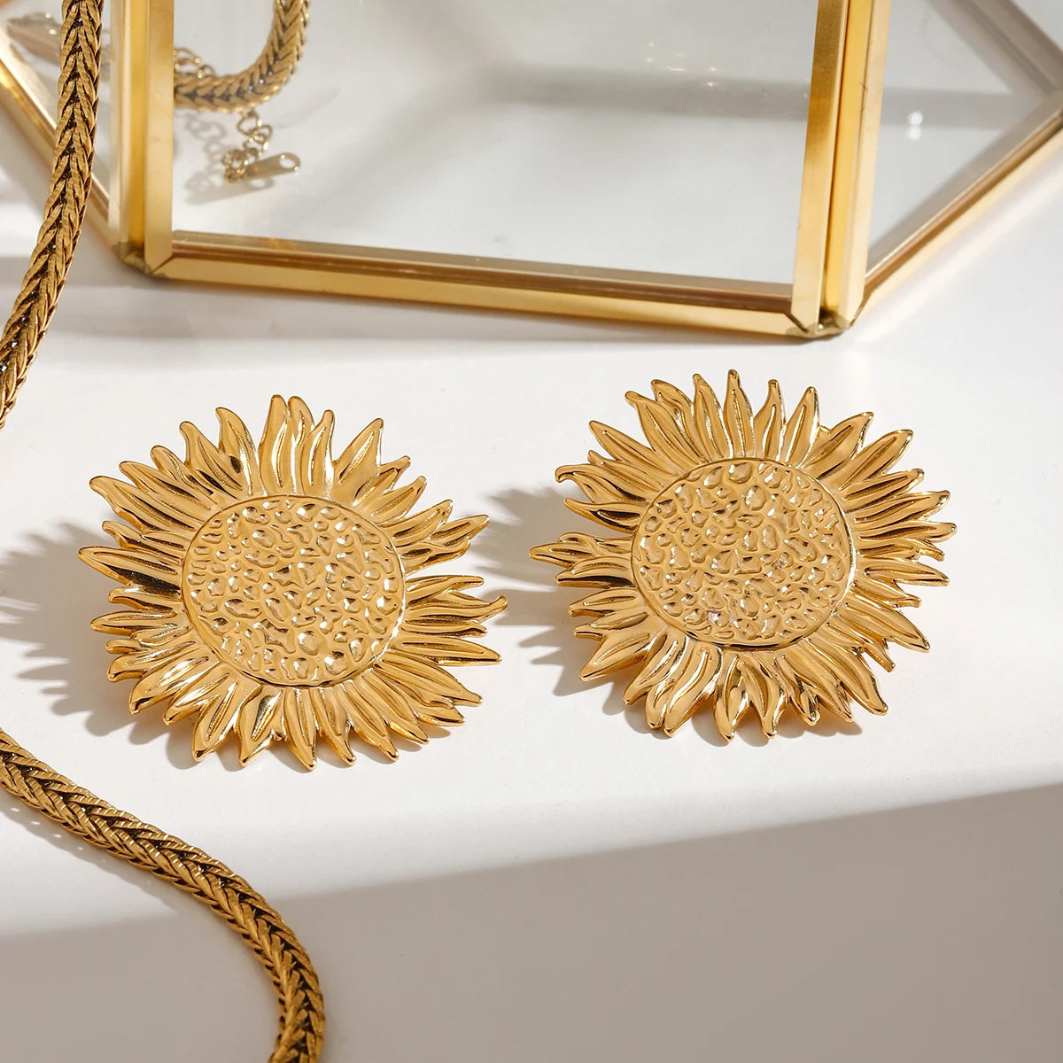 Sunflower Earrings