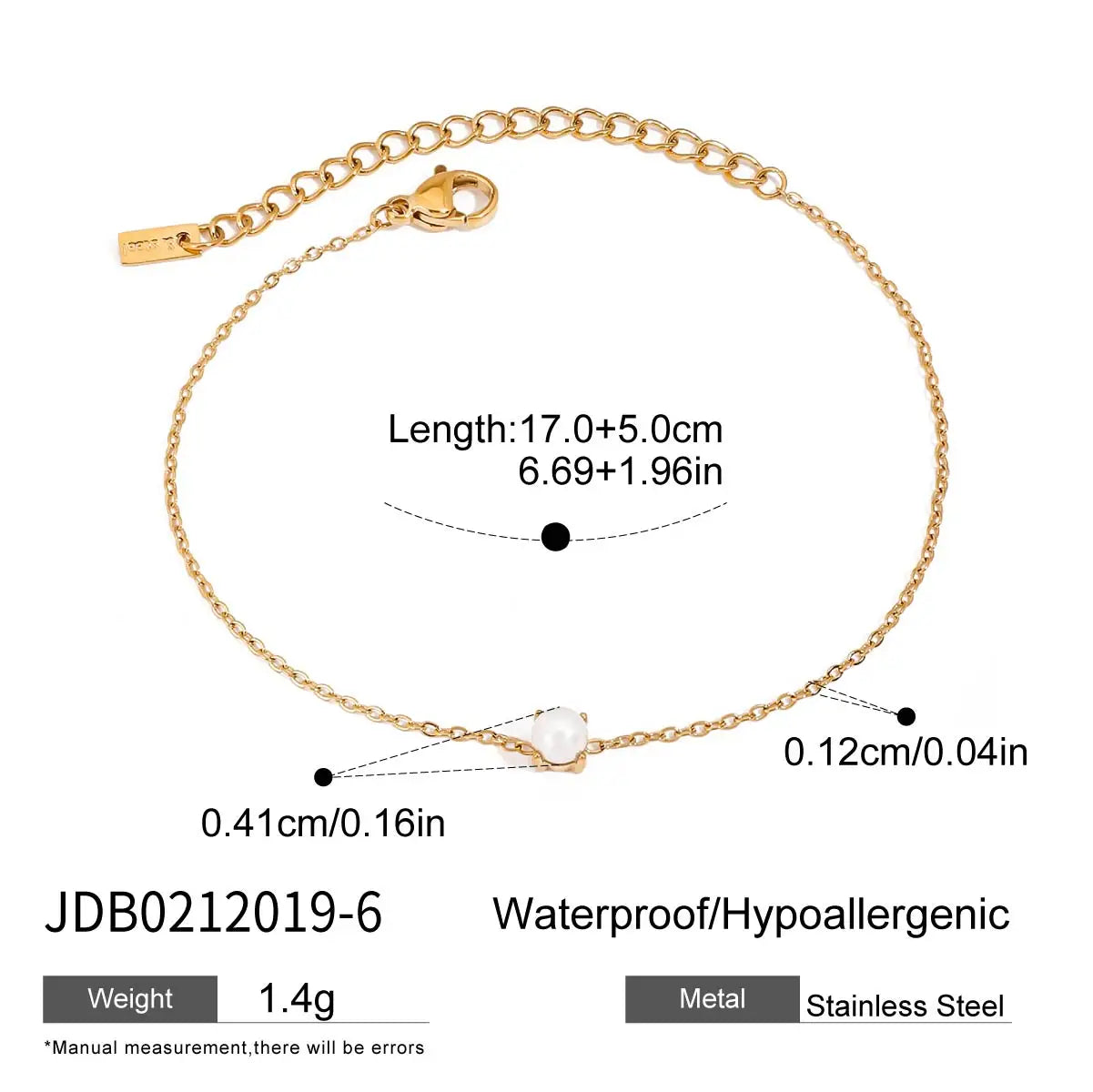 MINIMALISM BIRTHSTONE BRACELET