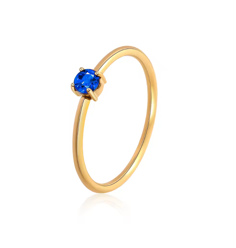 MINIMALIST GEMSTONE RINGS
