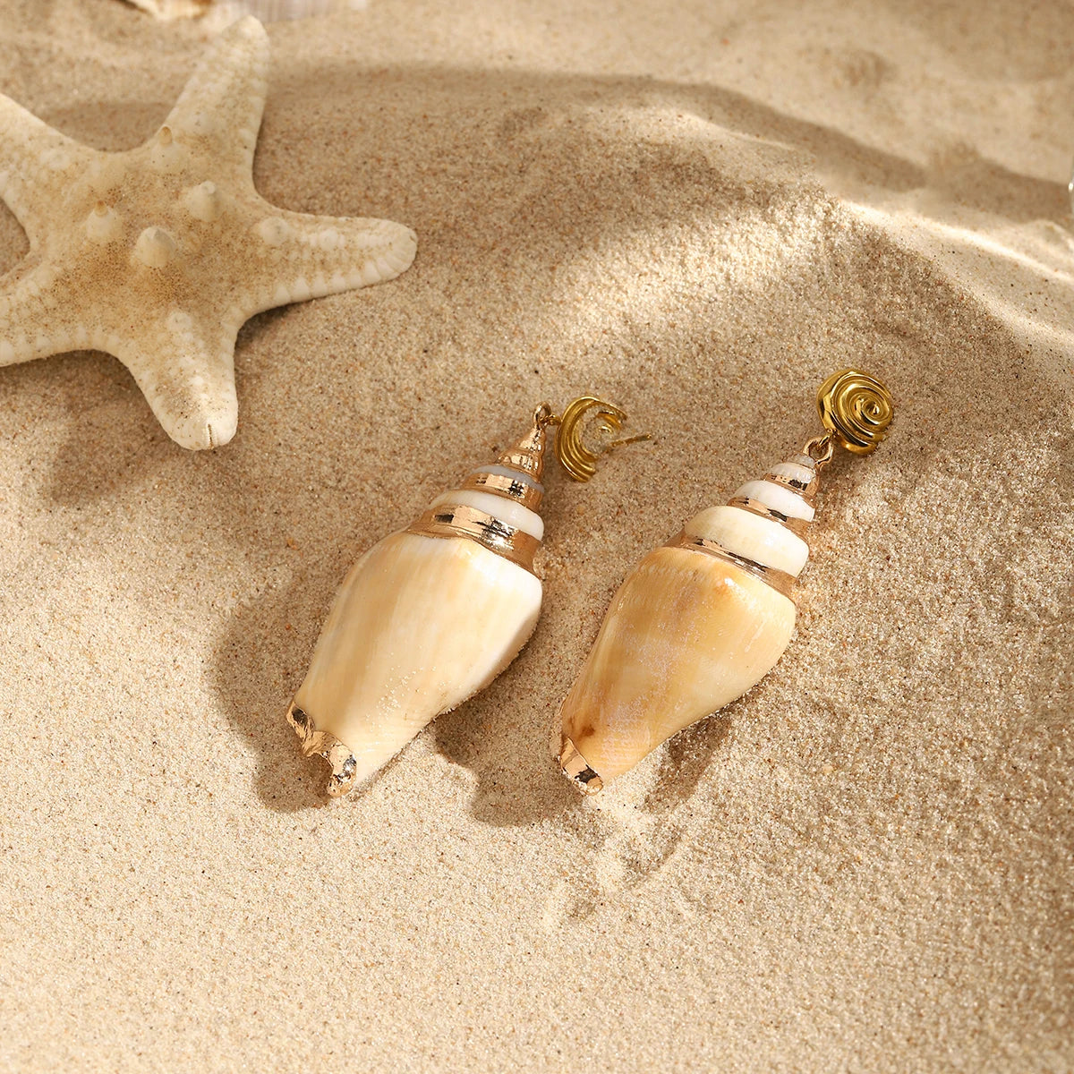 Beach Shell Earrings