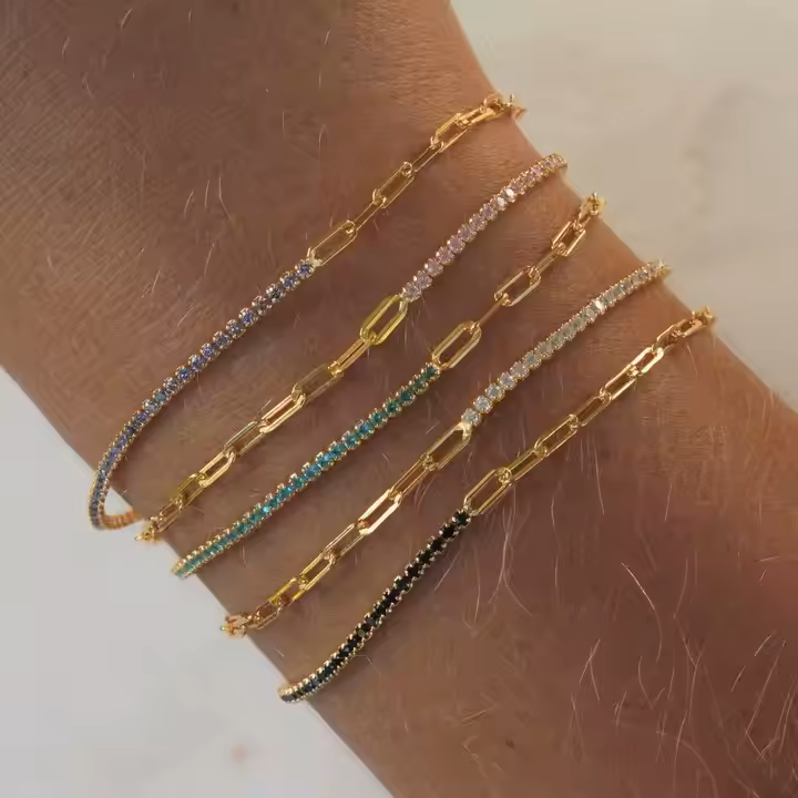 COLORFUL GEMSTONE BRACELETS