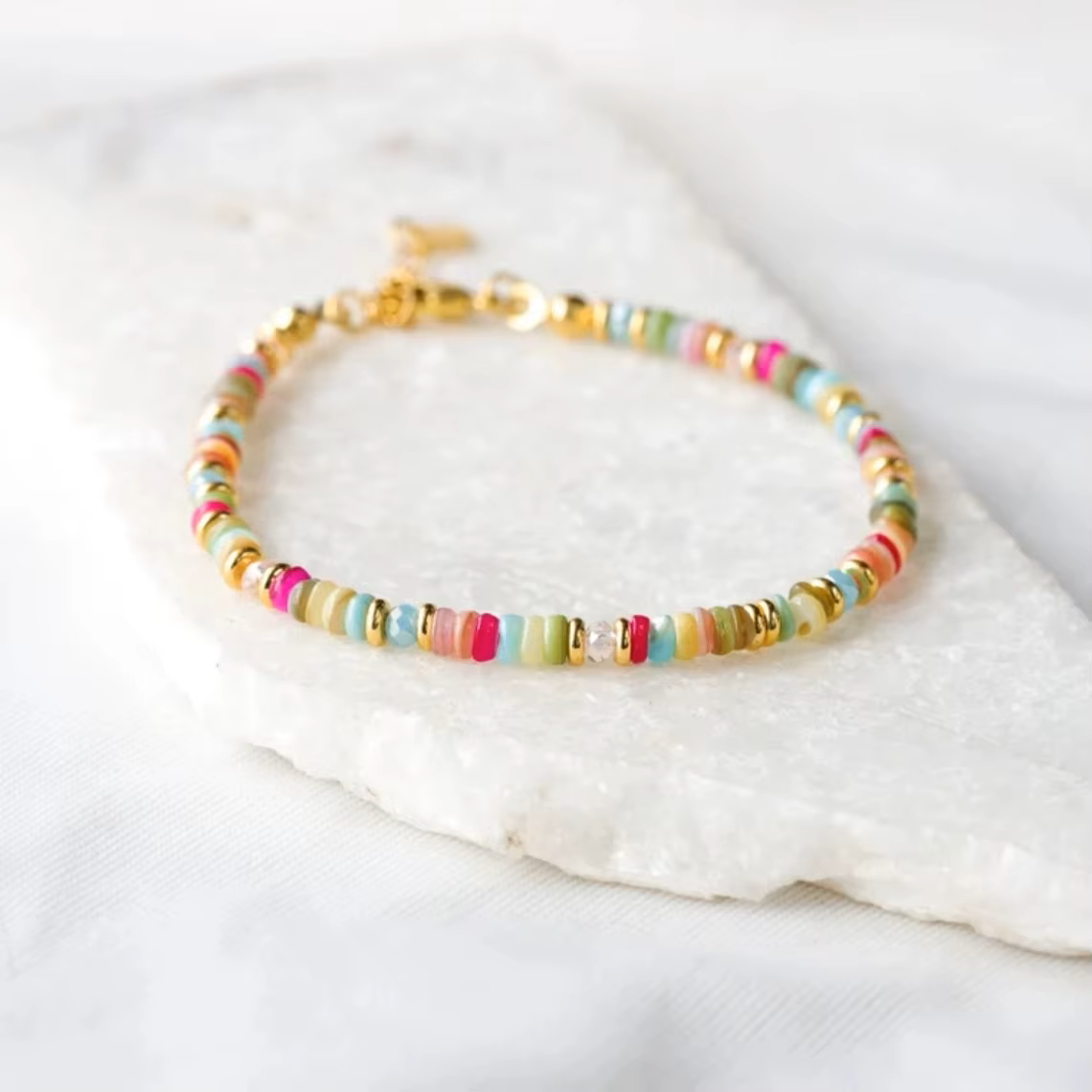 GENUINE NATURAL GEMSTONES BRACELET