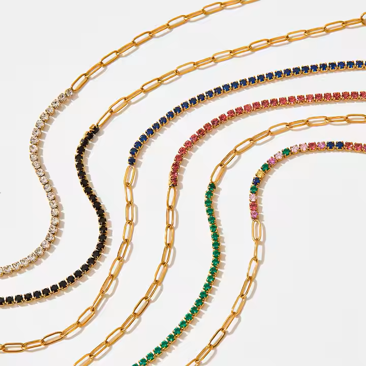COLORFUL GEMSTONE BRACELETS