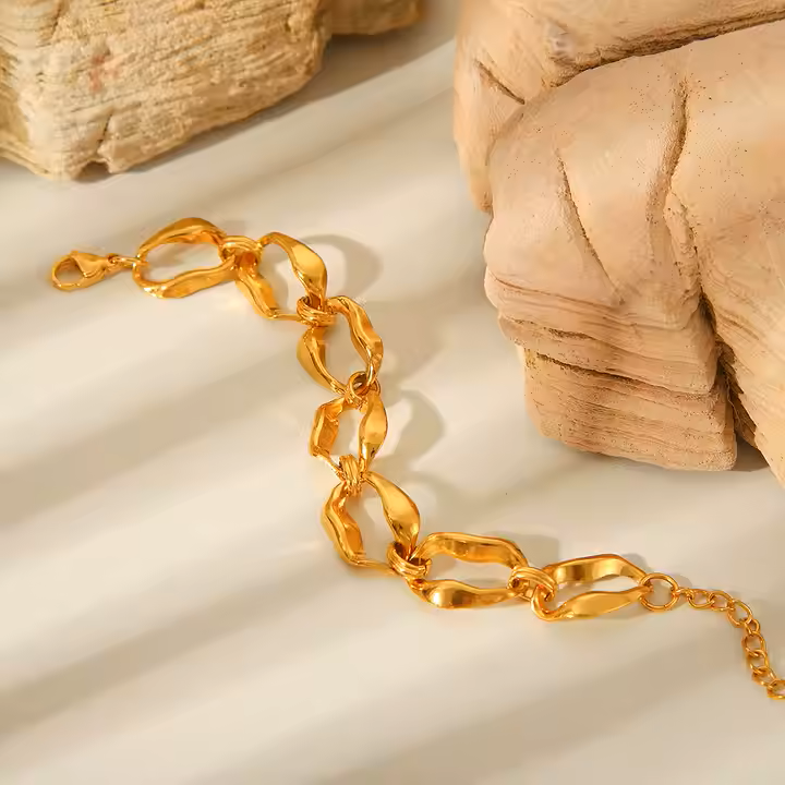 GOLD LINK BRACELET