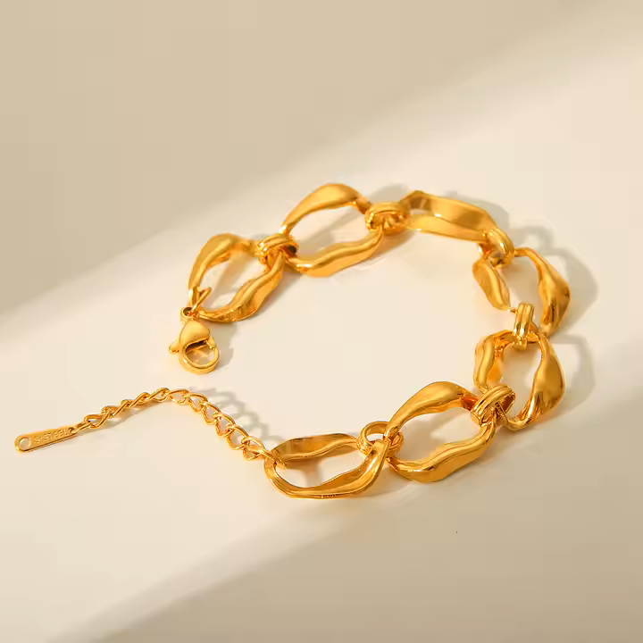GOLD LINK BRACELET