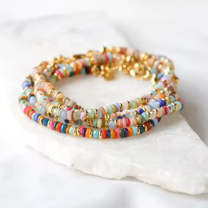 GENUINE NATURAL GEMSTONES BRACELET