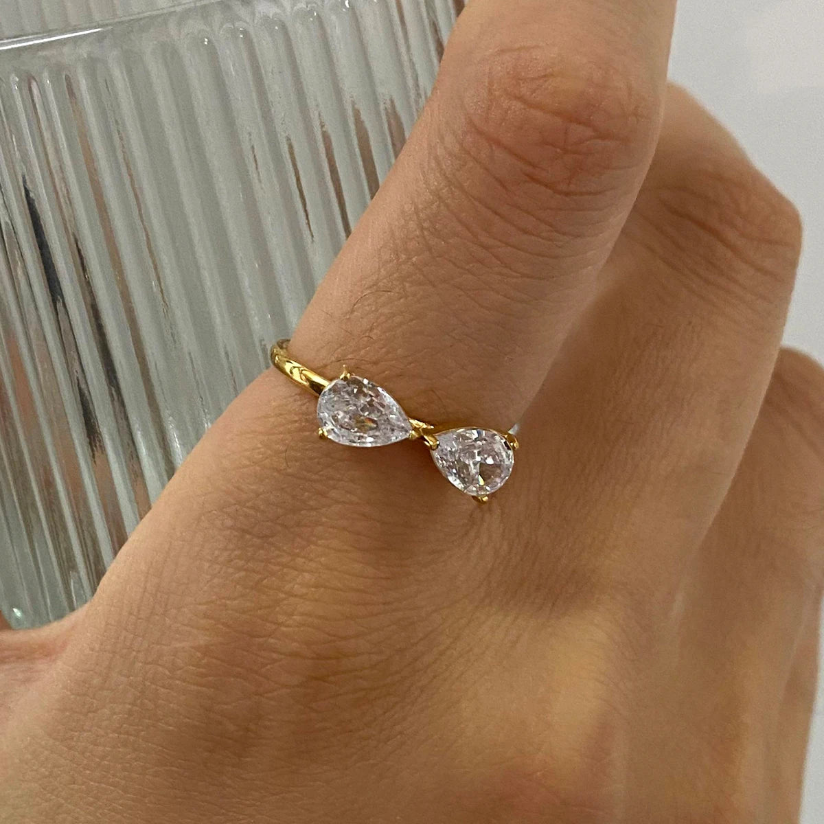 3pcs CLOVER RINGS