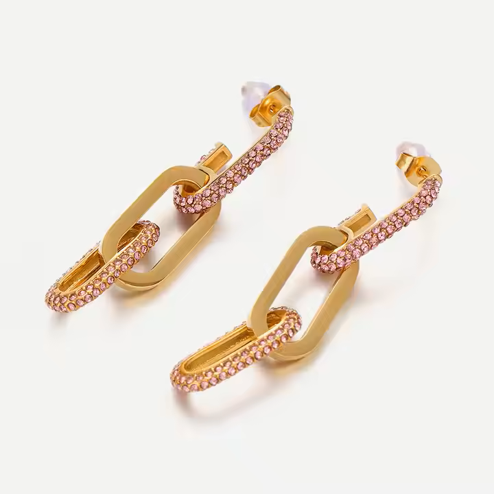 DOUBLE HOOP EARRINGS