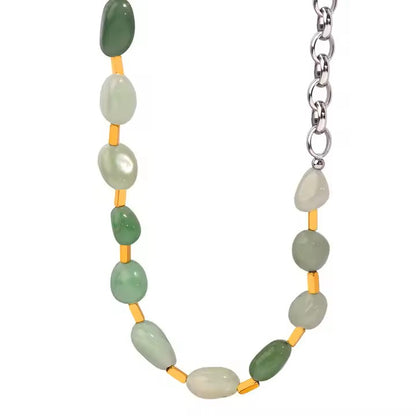 GREEN GEMSTONE NECKLACE