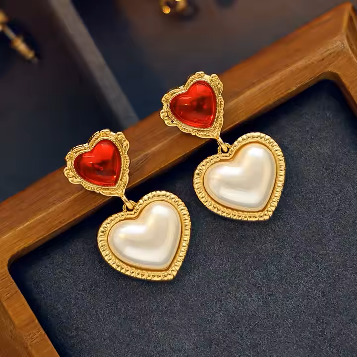 HEART EARRINGS
