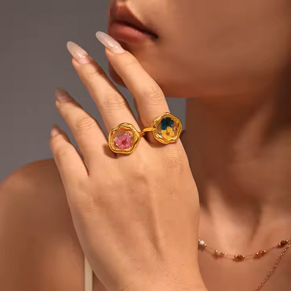 UNIQUE FLOWER RINGS