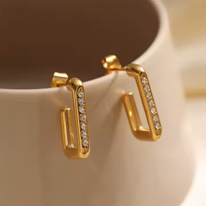 DOUBLE HOOP EARRINGS