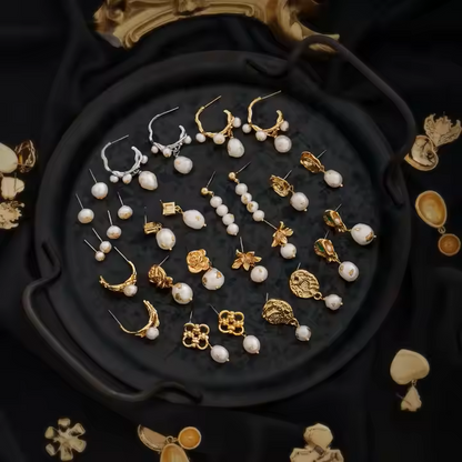 UNIQUE PEARL EARRINGS