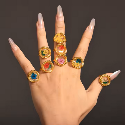 UNIQUE FLOWER RINGS