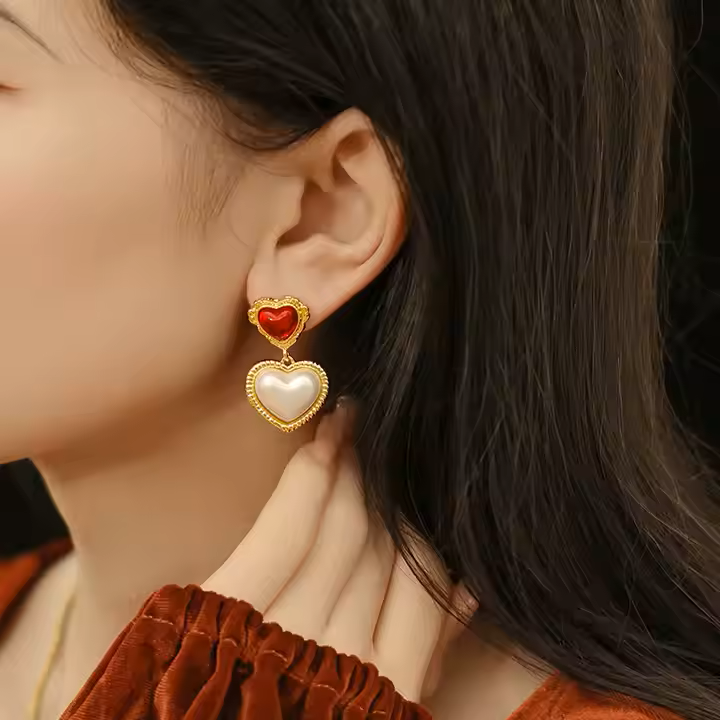 HEART EARRINGS