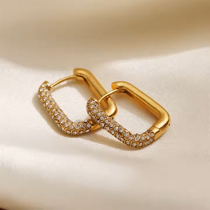 DOUBLE HOOP EARRINGS