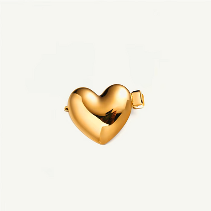 Shell & Pearl Gold Hair Clip