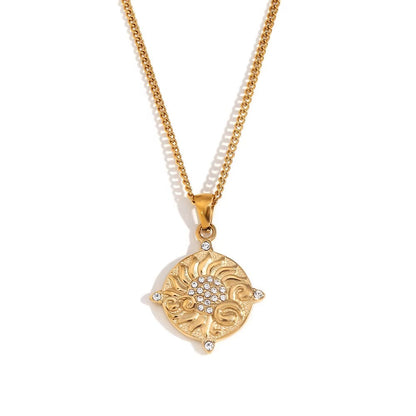 GOLDEN SOLAR NECKLACE