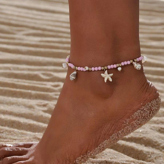 Natural Stone Anklet