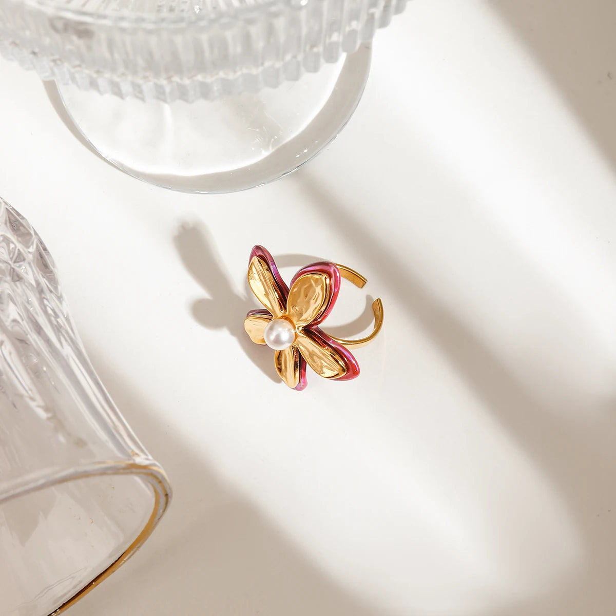 COLORFUL PEARL RING