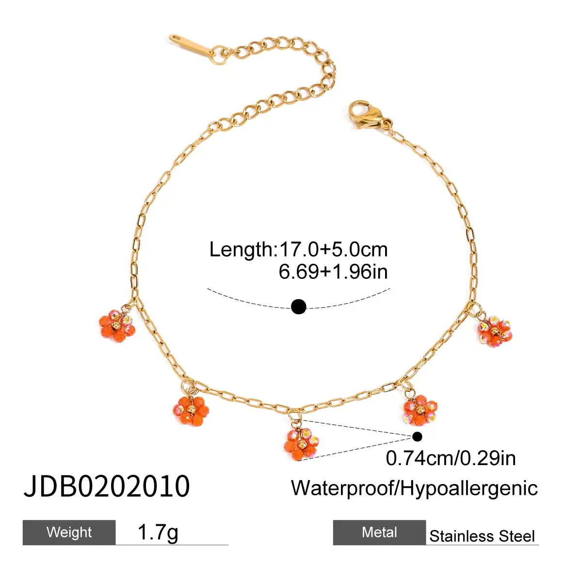 EXQUISITE FLOWER NECKLACE & BRACELET