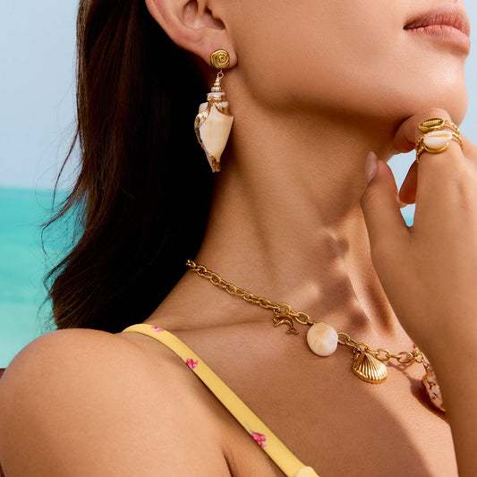 Beach Shell Earrings