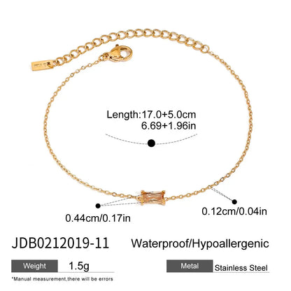 MINIMALISM BIRTHSTONE BRACELET