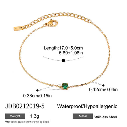 MINIMALISM BIRTHSTONE BRACELET