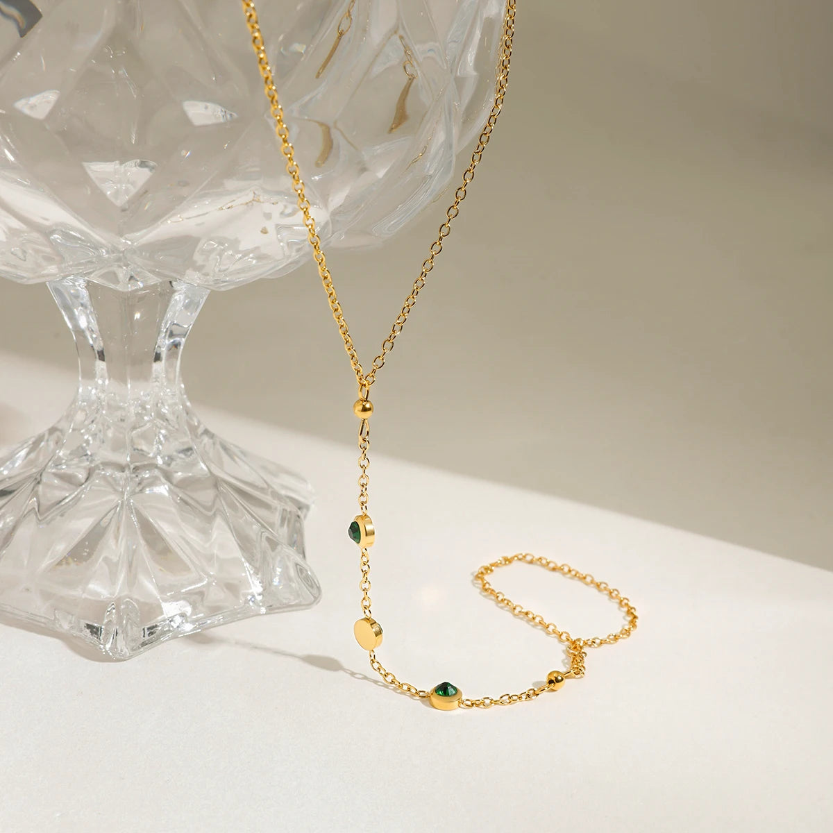 FASHION GREEN RING BRACELET