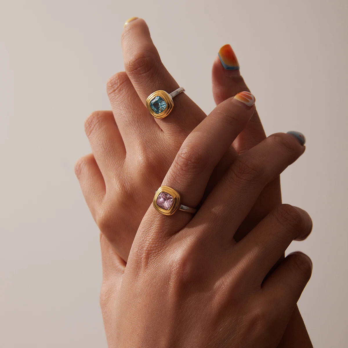 VINTAGE GEOMETRIC RING