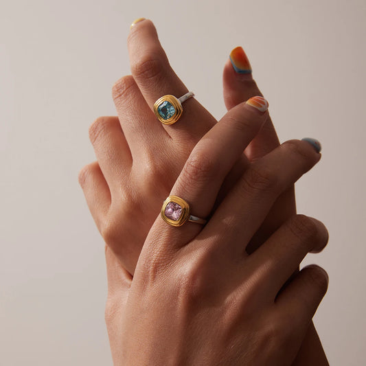 VINTAGE GEOMETRIC RING
