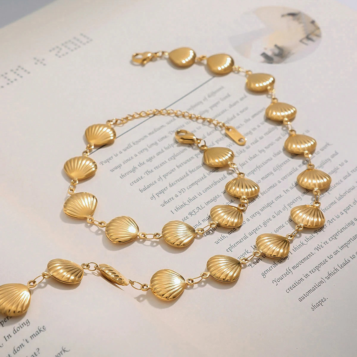 OCEAN NECKLACE & BRACELET