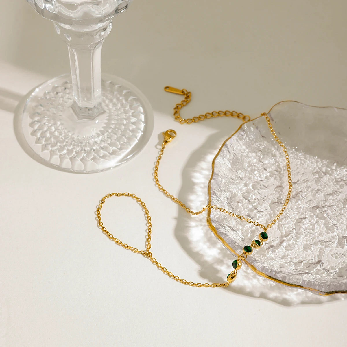 FASHION BRACELET CHAIN RING