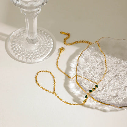 FASHION BRACELET CHAIN RING