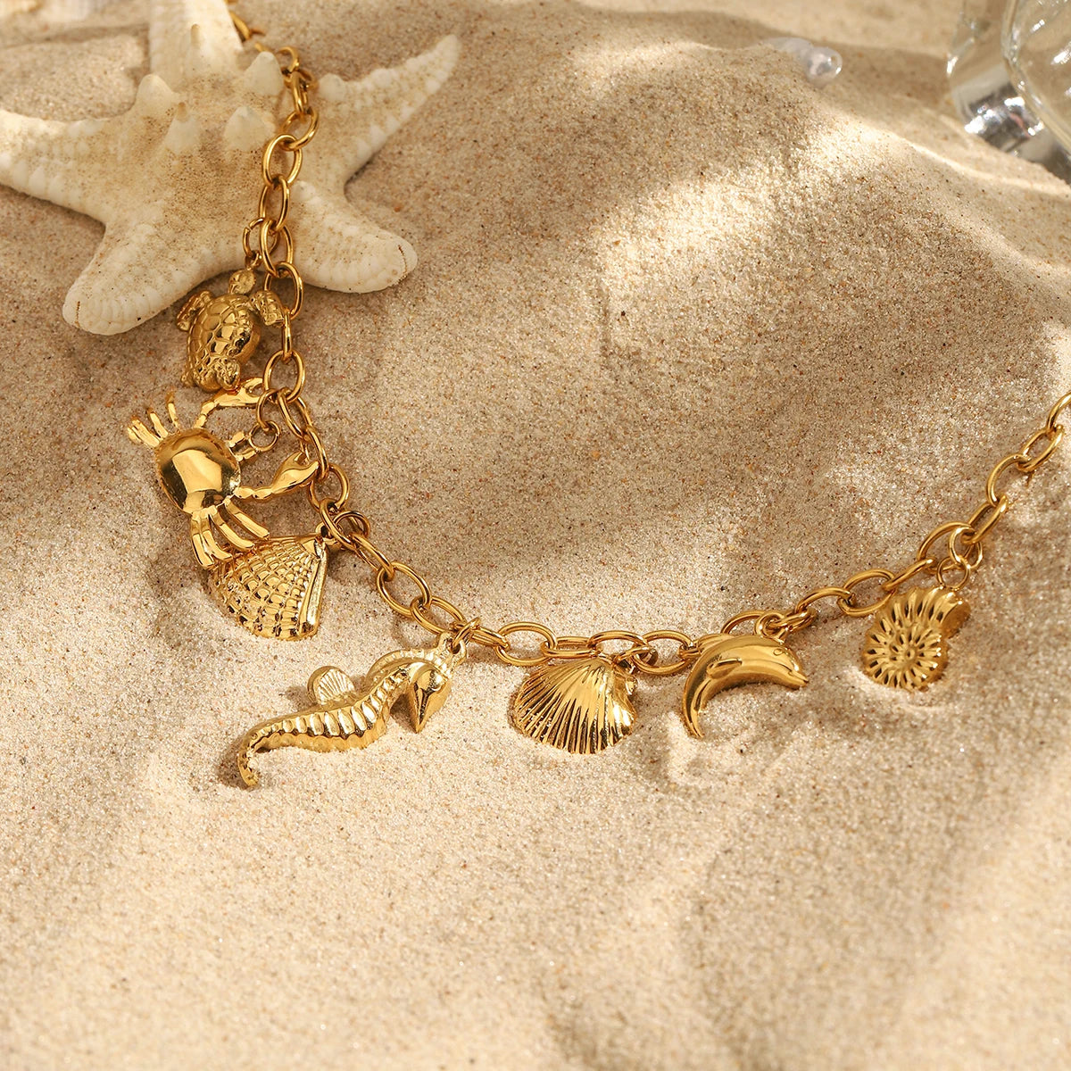 MULTI-CHARM NECKLACE