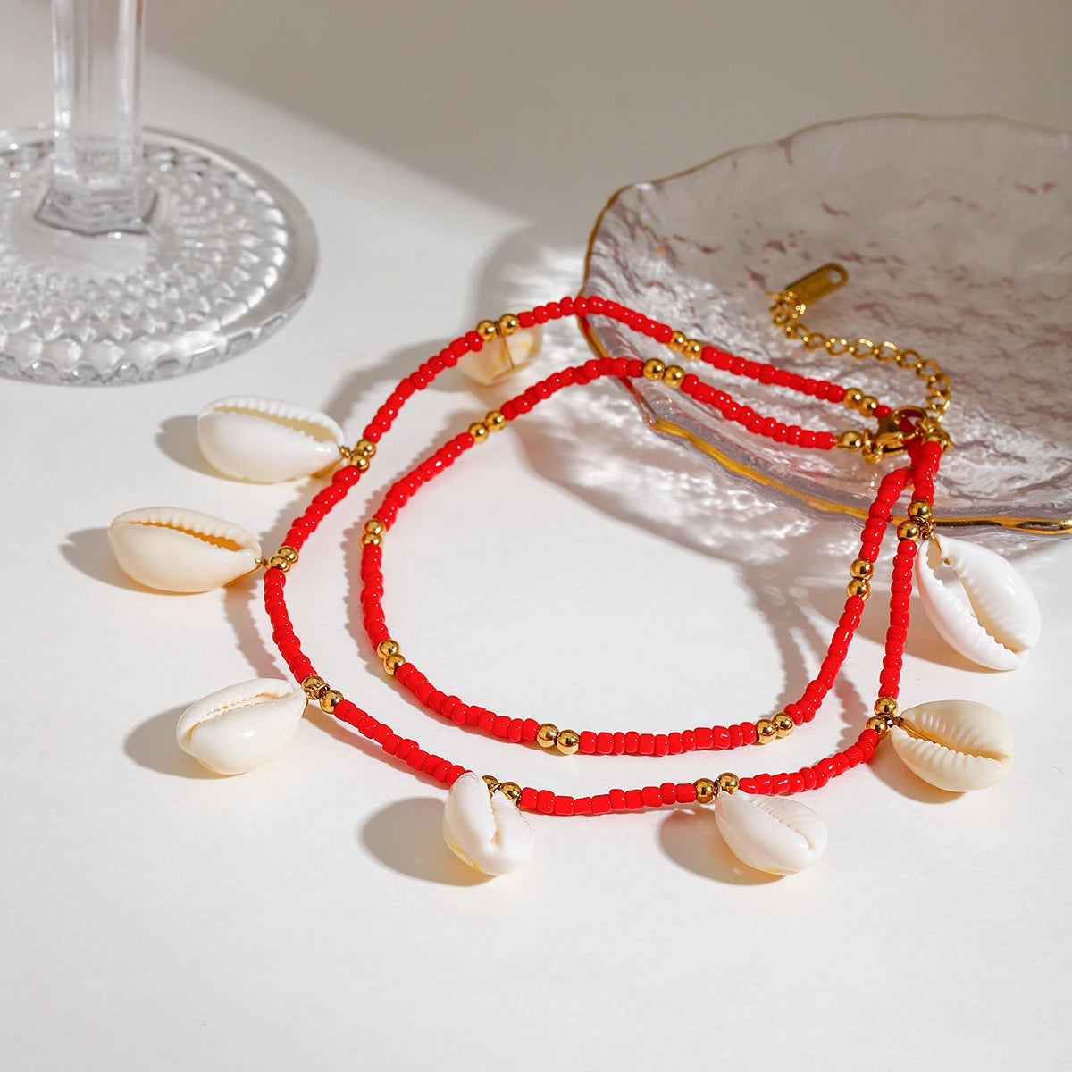 Beach Shell Anklet
