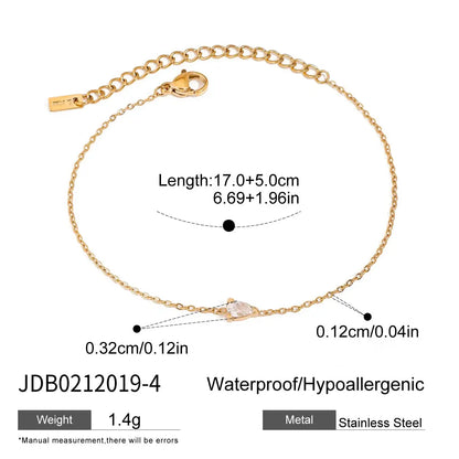 MINIMALISM BIRTHSTONE BRACELET