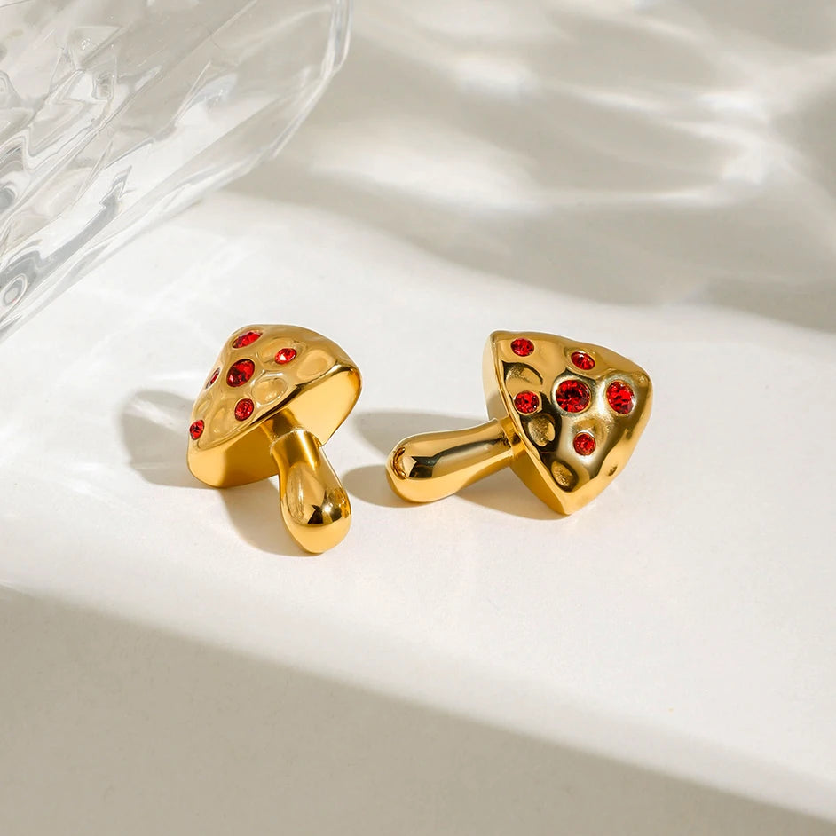 CUTE MUSHROOM EARRINGS